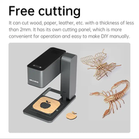 MR.CARVE C1 Mini Imprimante Portable à Mise au Point Automatique, Machine de Gravure Compatible avec de Grands Matériaux, Petite Machine de Gravure Laser Daja
