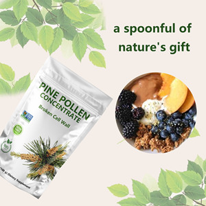 مسحوق حبوب لقاح الصنوبر الخام عالي الجودة مكسور من الصنوبر وحبوب اللقاح - Product Image 2