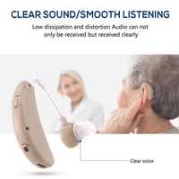 Great-Ears Haute Qualité Bte Rechargeable Audifonos Para Sordos Recargables Prothèses Auditives Médicales pour Vieux