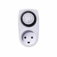Interruptor de Tiempo Mecánico de 24H, Programador de hasta 3680W