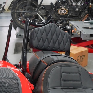 Respaldo El Rey de Aluminio FXT de 1.25 Pulgadas para Motocicleta <span class=keywords><strong>HD</strong></span> Touring 121CVO/117 Road <span class=keywords><strong>Glide</strong></span> Street <span class=keywords><strong>Glide</strong></span> Classic Passenger - Product Image 5
