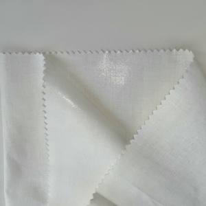 100% coton chemise entoilage tissé tissu d'interfaçage fusible entoilage pour <span class=keywords><strong>col</strong></span> de manchette - Product Image 3