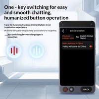 Dispositif de traduction intelligent en ligne en temps réel D21, 142 langues, Android, 2000 mAh, écran 4,0 pouces 480x800, traduction portable de poche
