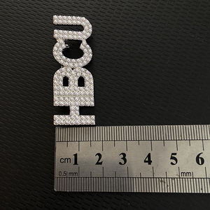 2 pulgadas organización HBCU cristal Rhinestone perla broche solapa Pin joyería hermandad fraternidad regalos - Product Image 4