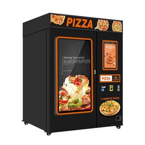 Máquina expendedora rápida y deliciosa de pizza instantánea en cualquier momento con opciones variadas Máquina Expendedora de pizza con monedas de autoservicio - Product Image 6