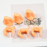 Nail Art DIY Plastique Solide Prothèse Main Modèle Manucure Exercices Doigts pour Débutants Nail Art DIY Pratique Main