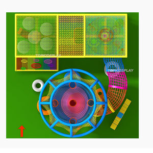 Çocuk ve yetişkin eğlenceli zaman satılık şişme kapalı eğlence tema oyun parkı - Product Image 3