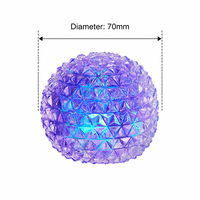 Ballon d'exercice anti-stress personnalisé en plastique TPR durable pour soulager le stress