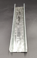 Accessoires pour plaques de plâtre : Profilés en acier galvanisé pour cloisons sèches, montants métalliques, rails, Omega, C/U, profilés de fixation, et profilés de charpente légère en acier