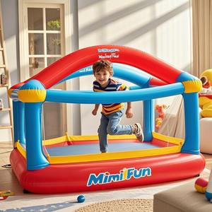 Casa inflable para saltar para niños, adecuada para entretenimiento de <span class=keywords><strong>fiestas</strong></span> en interiores y exteriores - Product Image 4
