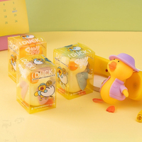 Jouet anti-stress en forme de canard à habiller, gadget de décompression, petite décoration de bureau, jouet haut de gamme, spécialement fourni aux supermarchés
