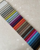 Tissu de canapé en lin teint, modèle 2026 le plus vendu, technique de tissage, antistatique, durable, pour housse de coussin et chaise