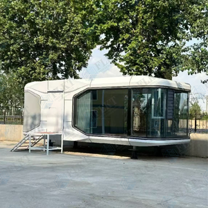 บ้านแคปซูลกระจกกลางแจ้ง FLKT บ้านสำเร็จรูป รีสอร์ท <span class=keywords><strong>โรงแรม</strong></span> วิวพาโนรามา บ้านหลังเล็ก บ้านเคลื่อนที่ สำนักงานในสวน โรงเก็บของ - Product Image 6