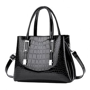 Bolso de Mano Moderno para Mujer, con Forro de PU, Doble Asa, Mini Bolso Geométrico con Cadena Decorativa, Bolso Cruzado de Marca de Moda - Product Image 3