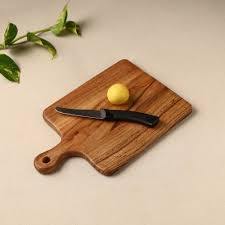 Tabla de cortar de madera gruesa de excelente calidad, antideslizante y duradera para carne y verduras, disponible al mejor precio. - Product Image 5