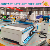 Chine 1325 CNC grande surface de marque miroir en verre acrylique machines de marquage Led miroir Laser sablage Machine