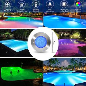 Pequeña lámpara <span class=keywords><strong>de</strong></span> <span class=keywords><strong>piscina</strong></span> subacuática ultrafina <span class=keywords><strong>cubierta</strong></span> <span class=keywords><strong>de</strong></span> Pc <span class=keywords><strong>de</strong></span> acero inoxidable Dc12V 6W Led Luz <span class=keywords><strong>de</strong></span> <span class=keywords><strong>piscina</strong></span> para <span class=keywords><strong>piscina</strong></span> - Product Image 2