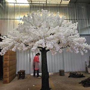 Arbre artificiel de cerisier en fleurs de 3 mètres de haut, événements de cérémonie de remise de diplômes, glycine, fleur de soie décorative, artisanat - Product Image 6