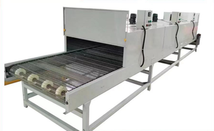 Tunnel de transport d'<span class=keywords><strong>air</strong></span> chaud continu sécheur four de durcissement convoyeur à bande tunnel four tunnel de séchage infrarouge - Product Image 3