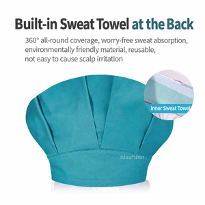 Chapeau de bloc opératoire personnalisé de haute qualité, ajustable et réutilisable, pour cliniques dentaires, laboratoires et personnel chirurgical - Product Image 2