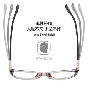 กรอบแว่นตา Tr90 ทรงแคทอาย รุ่น 87226 ป้องกันแสงสีฟ้า กรอบเต็ม สำหรับทุกเพศ แว่นตาคอมพิวเตอร์พร้อมเลนส์ป้องกันแสงสีฟ้า - Product Image 2