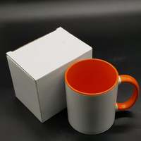 Mug en céramique 11 oz, design par sublimation, classique, pour la rentrée scolaire et le bureau, écologique, cadeau café, logo et texte personnalisables, chaud, isotherme