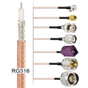 Câble coaxial RF à faible perte <span class=keywords><strong>Rg</strong></span> <span class=keywords><strong>316</strong></span> <span class=keywords><strong>Rg</strong></span>-<span class=keywords><strong>316</strong></span> Rg316 2.5mm - Product Image 4