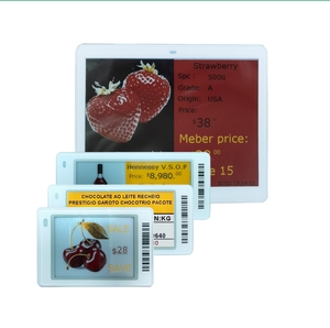 Slim 5.8 Inch Electronic Display <b>Sign</b> E Ink Ble Digital Price Name Tag Api Gateway Esl Electronic Shelf Label <b>For</b> Smart Store - Product Image 1