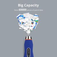 Resistente a impactos azul IP67 solución de sistema de recorrido de protección compatible para interiores/exteriores 3,7 V batería recargable independiente/nube