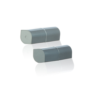 Envase de tubo de lápiz labial delgado plateado vacío, estuche para lápiz labial con MOQ bajo - Product Image 5