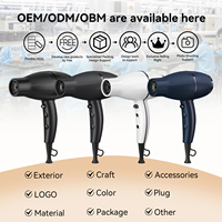 Sèche-Cheveux Professionnel Léger à Moteur Brushless, Séchoir à Cheveux Haute Vitesse