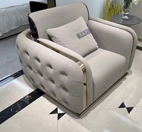 Canapé d'angle en cuir inclinable de luxe moderne, ensemble de canapés en cuir haut de gamme pour villa et maison contemporaines