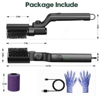 Brosse de nettoyage électrique pour barbecue 3 vitesses, manche long, couple élevé, étanche IPX7, 2600 mAh, double tête réglable, poignée en acier inoxydable