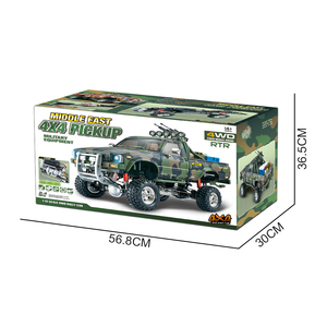 SJY-HG-P417 Rtr Xe 1/10 2.4G 4WD Rally <span class=keywords><strong>RC</strong></span> Xe Kim Loại 4X4 Xe Tải Pickup Đá <span class=keywords><strong>Crawler</strong></span> Tự Làm Tất Cả Các Địa Hình Off-Road Xe - Product Image 6