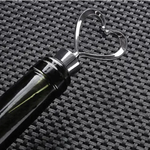 <span class=keywords><strong>Bouchon</strong></span> de <span class=keywords><strong>Champagne</strong></span> de vin rouge frais décoration de fête accessoires de barre en forme de coeur <span class=keywords><strong>bouchon</strong></span> de vin perlable - Product Image 3