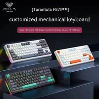 AULA F87 Pro Gasket Clavier mécanique de jeu 75% TKL Layout Clavier BT personnalisé RGB sans fil à chaud