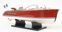Riva Triton-Barco de velocidad de alta calidad, modelo de madera pintado l60-vietnam, artesanía, decoración del hogar, madera de cedro