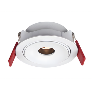 Luz LED Ajustable Shingel 120 Ángulo de Haz Antideslumbrante 3W 5W 7W Foco Blanco/Negro Cuerpo de Aluminio IP33 Ra90 Hoteles - Product Image 1