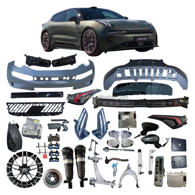 New Zeekr 001 Wheels Brake System Bumper Front Door Rims Auto Body Parts Manufacturer China Supply Accessories