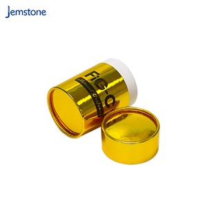 หลอดกระดาษคราฟท์ทรงกลมสีทองสำหรับบรรจุภัณฑ์อาหารเกรดขายส่ง ย่อยสลายได้ทางชีวภาพ สำหรับบรรจุชา กาแฟ - Product Image 3