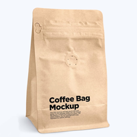 Sachet d'emballage en papier kraft imprimé sur mesure, pochette verticale avec fenêtre transparente et fermeture éclair refermable pour l'emballage de bonbons, snacks et aliments