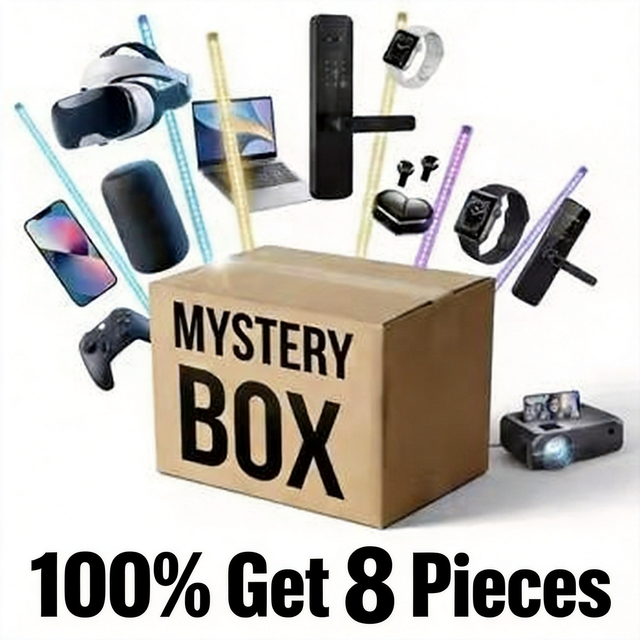 8-piece Digital High Quality Mystery Box Amazons Electronic Mystery Box Wholesale Level up Blind Box Low Price OEM ODM for Sale