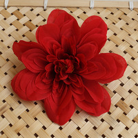 Großhandel Künstliche Seiden-Dahlie Pfingstrose Gloriosa Blütenköpfe Große Blüten Hochzeits-DIY-Dekorationen Blumenwand-Verzierungen