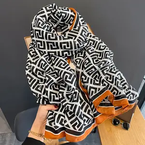 Tchador Soutenir Endurance Égalité Polyester châle Hijab Hijab Honorable style ethnique Tribal