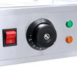 Equipo de Restaurante Comercial en Oferta, Vitrina Exhibidora de Alimentos Calientes de Acero Inoxidable y Vidrio, y Gabinete Eléctrico - Product Image 4