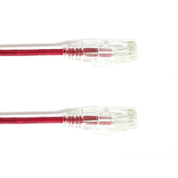 Cordon de raccordement Super Slim Siemon Cat6A Utp 32Awg câble Lan réseau de Machine à dénuder Transparent