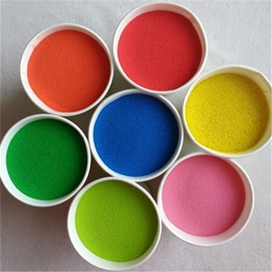 Peinture décorative de sablier multicolore moderne Peinture de sable de sol de mur extérieur à bas prix Minéraux non métalliques brûlés fins - Product Image 1