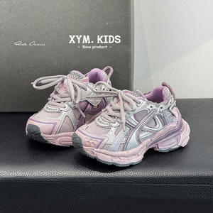 2025 otoño nueva tendencia ligero transpirable Casual lujo zapatos para correr para niños y niñas zapatos deportivos <span class=keywords><strong>Dorky</strong></span> Dad - Product Image 3