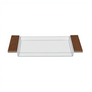 กล่องใส่ขนม PearlGrain Heritage Sweet Box สุดหรู ทำจากไม้และอะคริลิคประดับมุก สำหรับรอมฎอน 2027 สำหรับใส่ขนมในช่วงอิฟตาร์และตกแต่งในวันอีด - Product Image 1