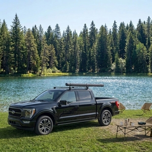 <span class=keywords><strong>Toldo</strong></span> Lateral Semiautomático Retráctil de 2x2.5m para SUV, Camioneta 4x4, Impermeable, con Protección UV50+, Tela Oxford 210D, Instalación Instantánea, para Camping - Product Image 3